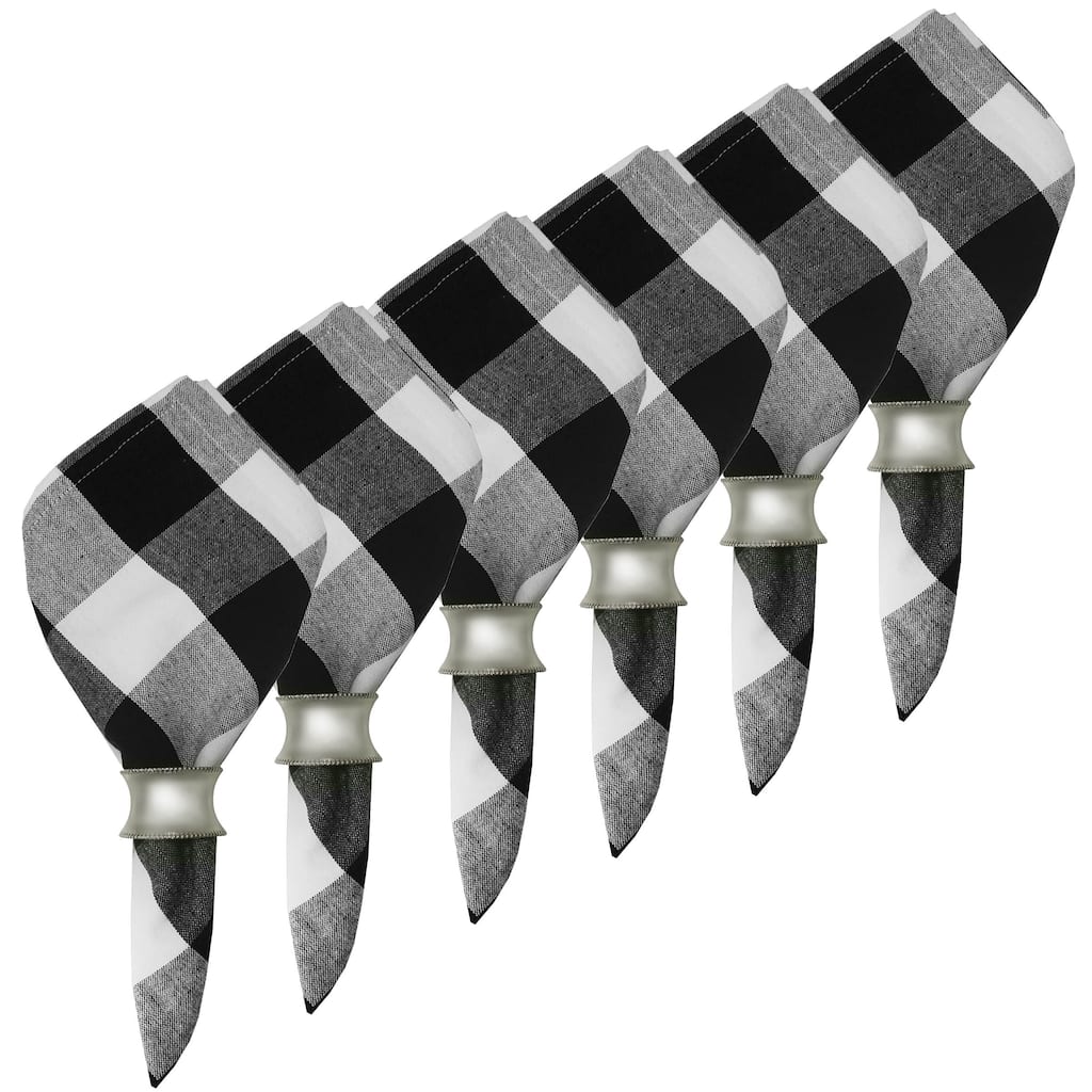 Franklin Black July 4th Napkin Set of 6