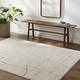 preview thumbnail 1 of 21, Livabliss Freud Bohemian & Eclectic Area Rug Cream/Black - Rectangle - 5' 3" x 7'