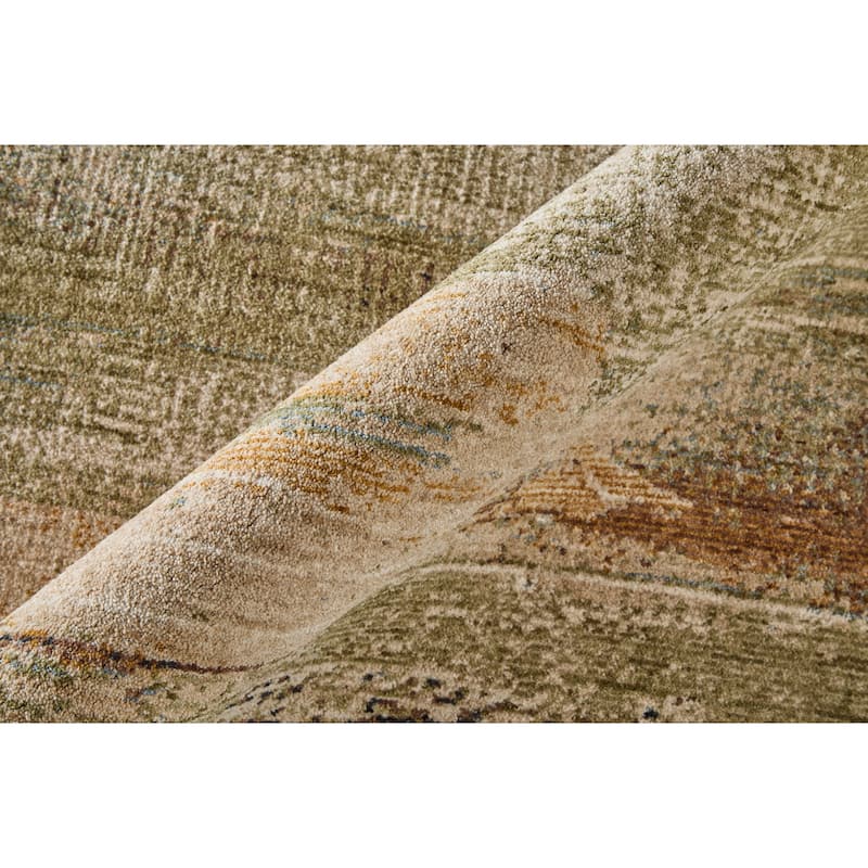 Grand Bazaar Stirling Machine Made Abstract Modern Area Rug