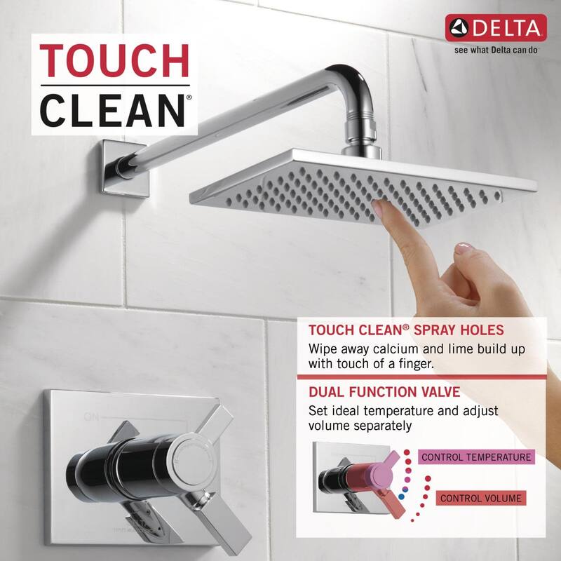 Delta Vero Tempassure 17T Series Dual Function Thermostatic Shower