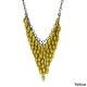 preview thumbnail 20 of 28, Alexa Starr Colored Lucite Bib Necklace
