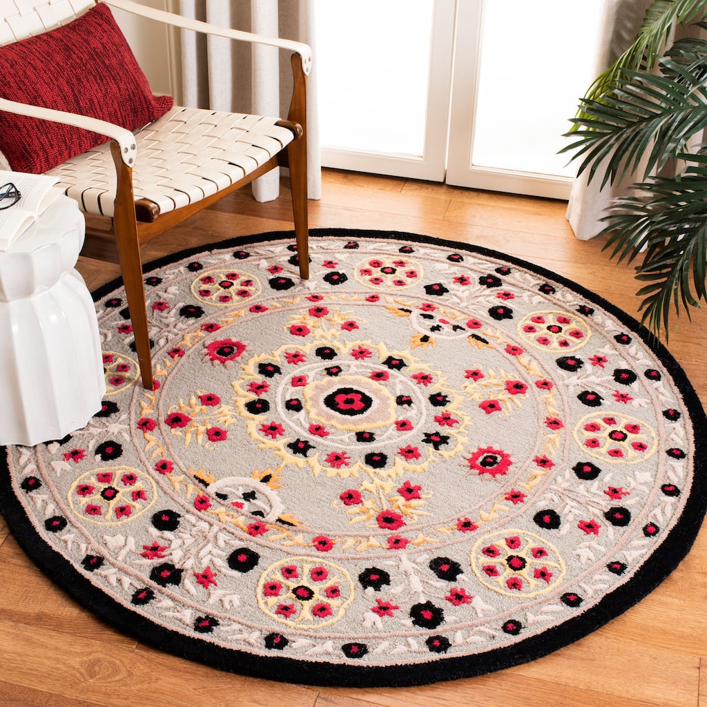 SAFAVIEH Handmade Bellagio Marsela Modern Oriental Wool Rug