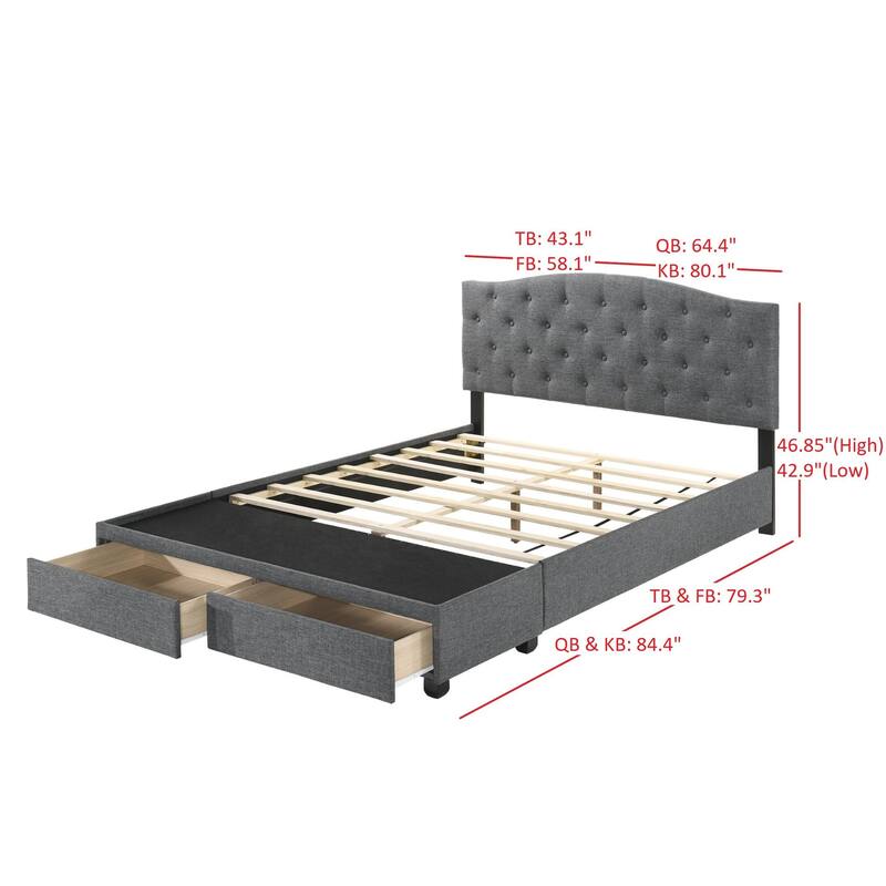 Aurora Storage Bed