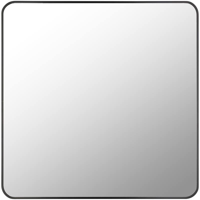 Livabliss Aranya Modern Aluminum Square Accent Mirror