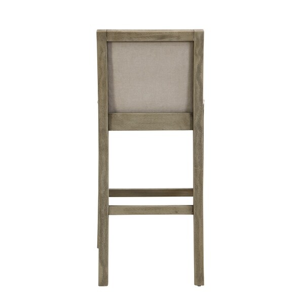 Kyrren Modern Upholstered 30.5-Inch BarStools with Cushioned
