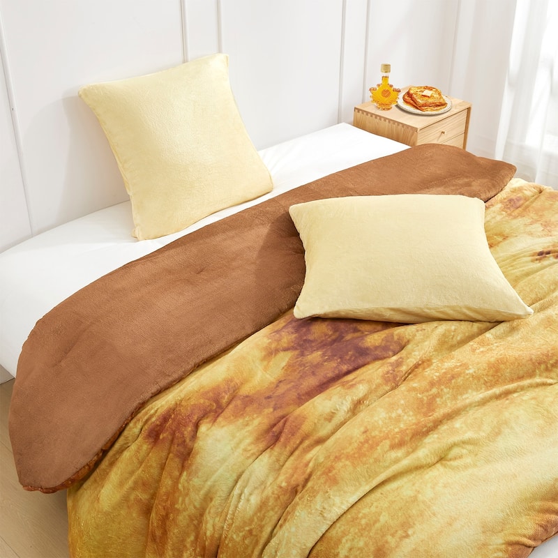 French Toast with Butter - Coma Inducer® Queen/King Comforter