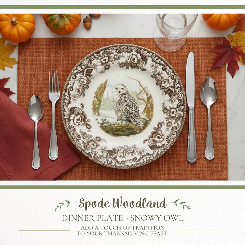 Spode Woodland Dinner Plate - Assorted Animals