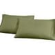 preview thumbnail 14 of 30, Superior Cotton Blend 1200 Thread Count Solid Pillowcases, Set of 2
