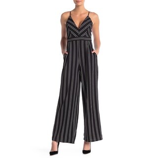monteau striped jumpsuit