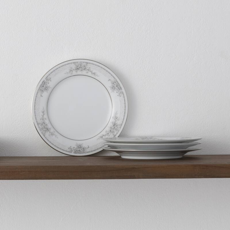 Noritake Sweet Leilani Set Of 4 Bread & Butter/Appetizer Plates, 6-1/4"