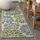 preview thumbnail 5 of 119, JONATHAN Y Marvao Modern Floral Textured Weave Indoor/Outdoor Area Rug