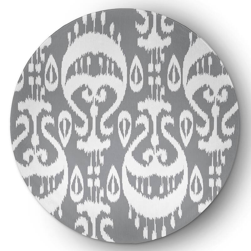 Ikat Soft Chenille Rug