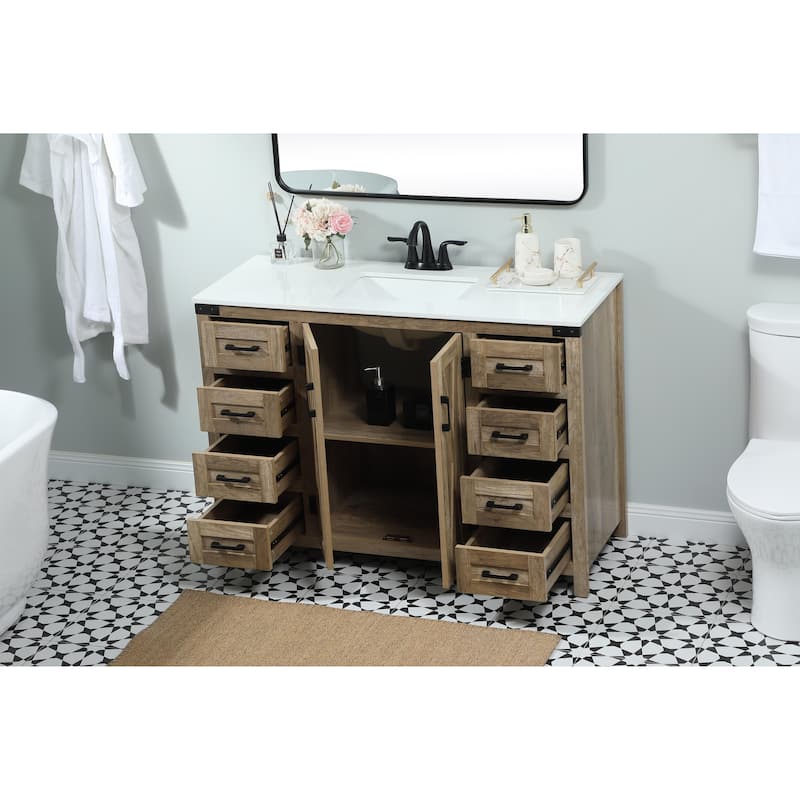 Vine 42 - 48 Inch Single Bathroom Vanity