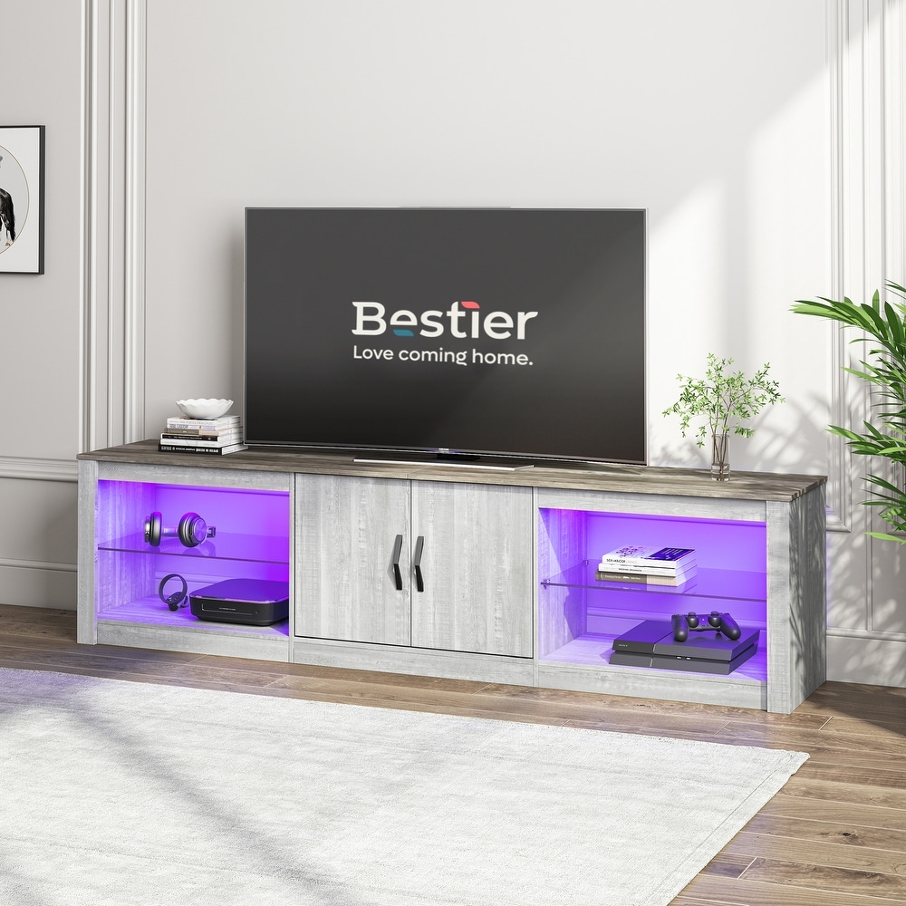 2 COLOR FAST & FREE DELIVERY LACK TV BENCH/STAND WITH SHELF BRAND NEW 