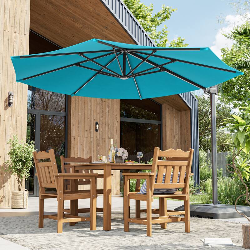 Outdoor 10FT Patio umbrella for Garden - Lake Blue