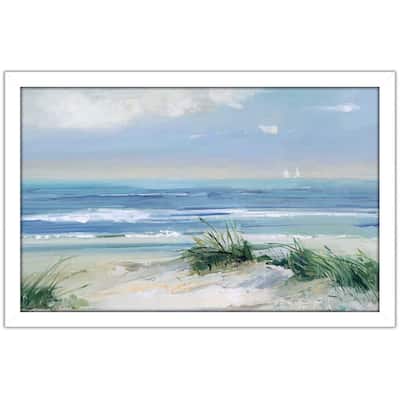 "Coastal Breezes (Horizontal)" by Sally Swatland Print on Acrylic