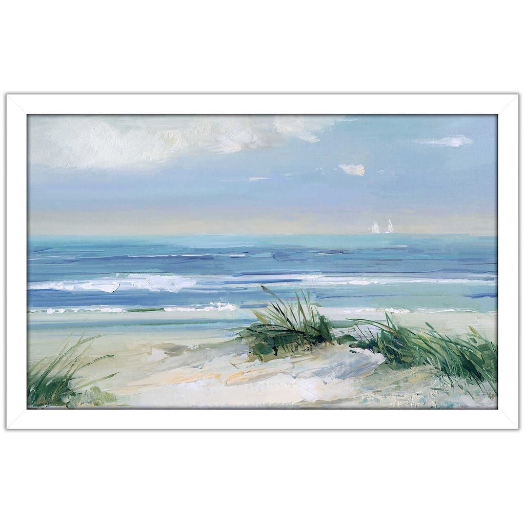 "Coastal Breezes (Horizontal)" by Sally Swatland Print on Acrylic
