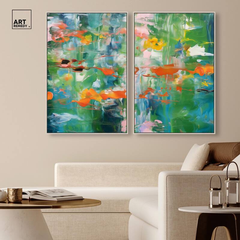 Jungle Serenade Canvas Set of 2 by Art Remedy