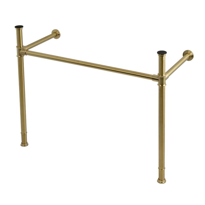Kingston Brass Fauceture Stainless Steel Console Sink Legs - Brushed Brass