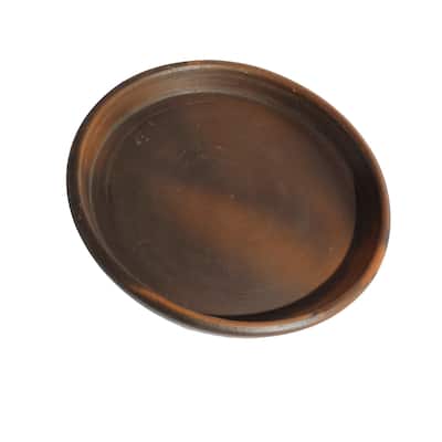 Deep Pan Plate Hazel- ND - Brown