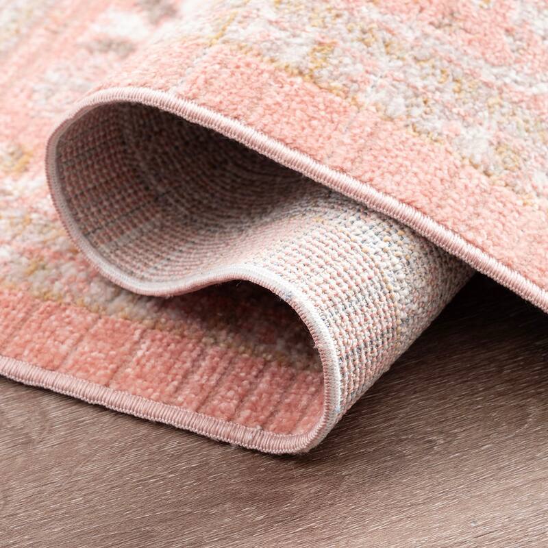 Crosswood Alyssa Traditional Floral Indoor Polyester Area Rug