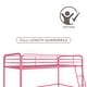 preview thumbnail 20 of 20, Avenue Greene Avery Junior Twin Metal Loft Bed