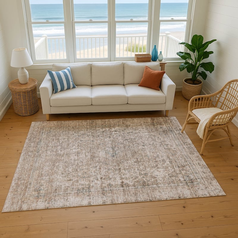 Premium Washable Super Soft Vintage Traditional Mayfield Rug