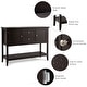 preview thumbnail 34 of 45, Costway Sideboard Buffet Table Wooden Console Table w/ Drawers &