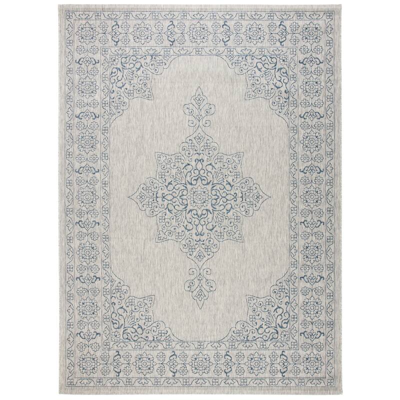 SAFAVIEH Courtyard Maralyn Indoor/ Outdoor Waterproof Patio Backyard Rug