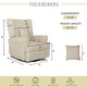 preview thumbnail 5 of 8, Dream On Me Windsor Glider and Matching Ottoman