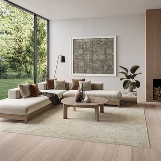 Nourison Dekor Indoor only Cream / Ivory Persian Area Rug