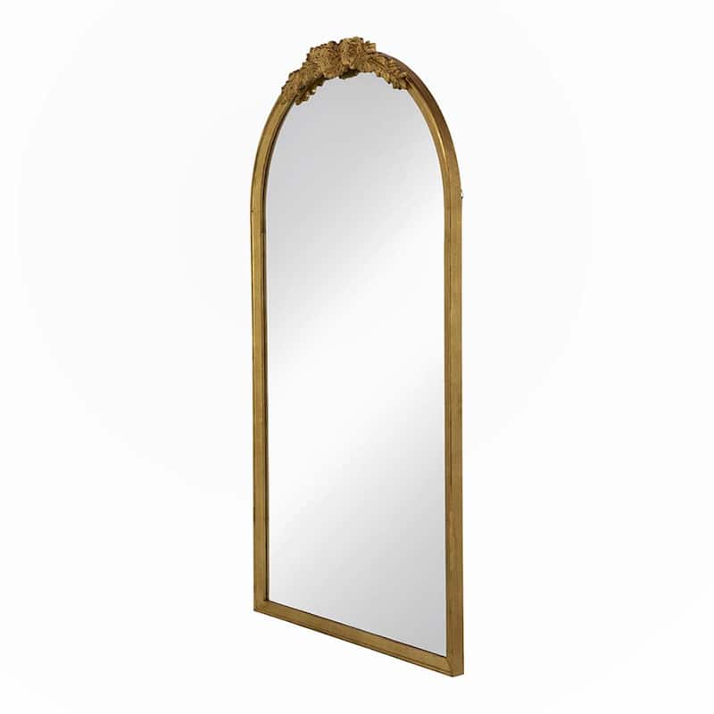 19"x56" Wood Floor Mirror, Full Body Mirror