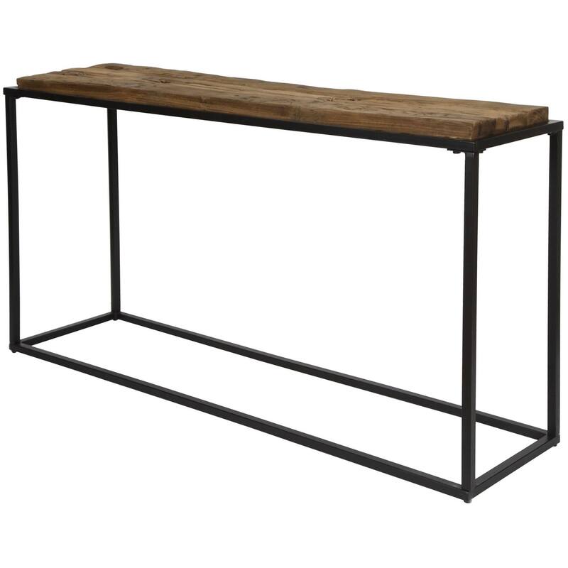Uttermost 25156 Holston 54"W Rustic Contemporary Salvaged Wood Console