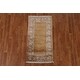 preview thumbnail 2 of 17, Bordered Oriental Nepalese Rug Wool Hand-knotted Contemporary Carpet - 2'2" x 3'10"