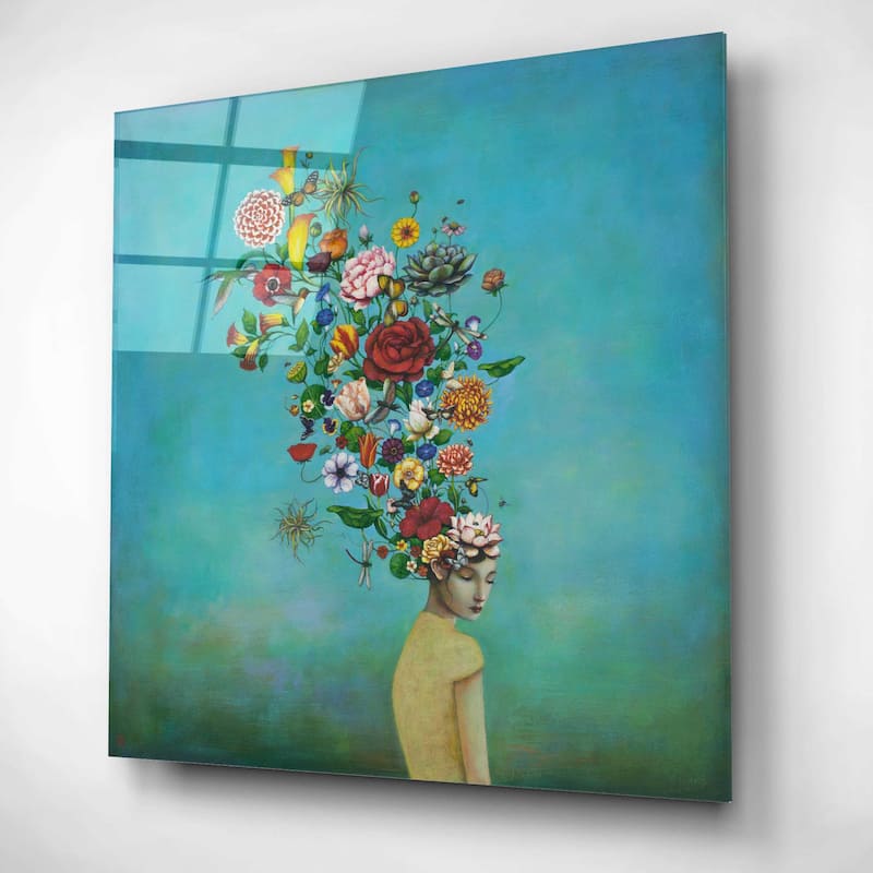 Epic Art 'A Mindful Garden' by Duy Huynh, Acrylic Glass Wall Art
