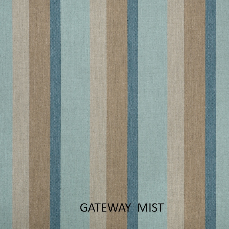 Sunbrella Gateway Mist/ Cast Silver Indoor/ Outdoor Pillow Set