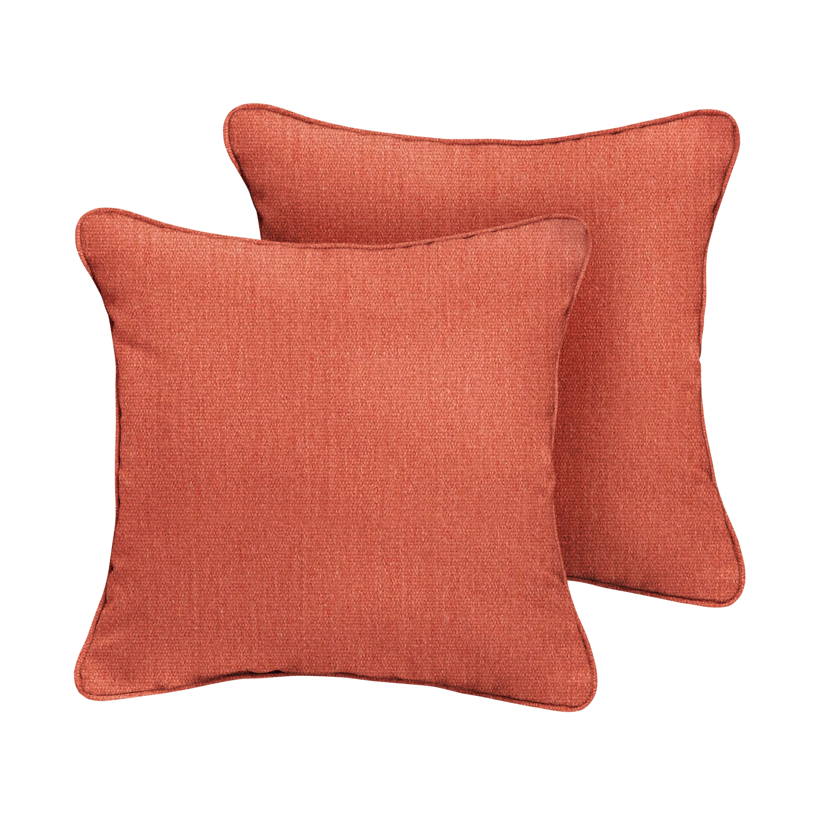Sorra Home Sunbrella Outdoor Corded Pillow Set of 2