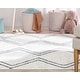 preview thumbnail 9 of 49, Well Woven Kennedy Reeve Modern Chevron Pattern Area Rug