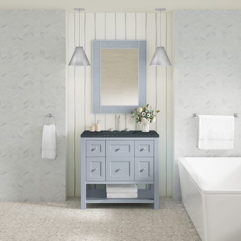 Breckenridge 36" Single Vanity, Serenity Blue - 36
