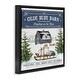 preview thumbnail 3 of 26, Stupell Christmas on Farm Phrase Framed Floater Canvas Wall Art Design by Mollie B.