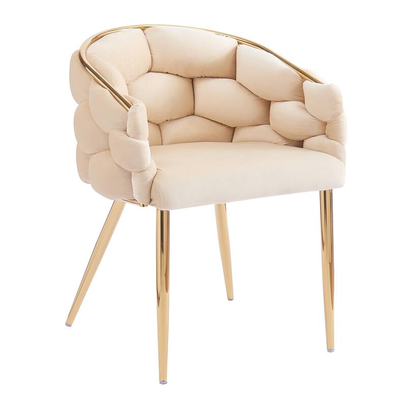 Velvet Handmade Accent Chairs (Set of 2)