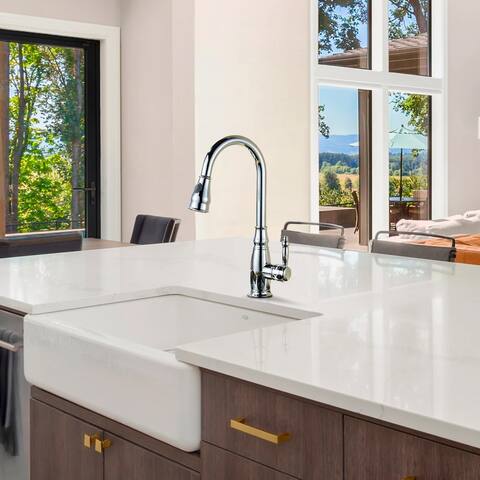 Bathroom Single Handle Single Hole Chorme Basin Faucet