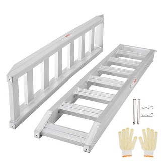 Aluminum Ramps, 6800 lbs, Heavy-duty Ramps with Top Hook Attaching End ...