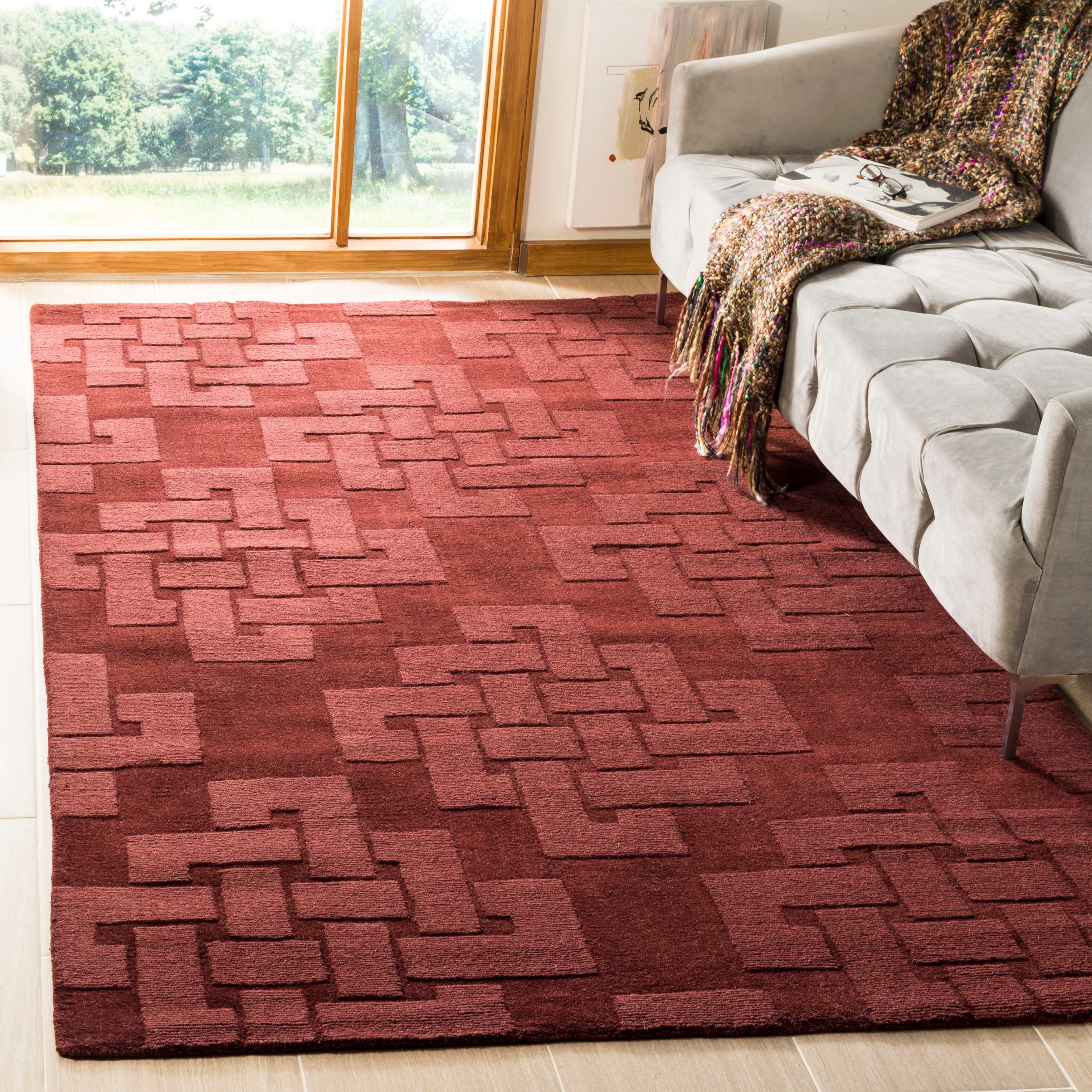 Martha Stewart by SAFAVIEH Knot Wool Rug