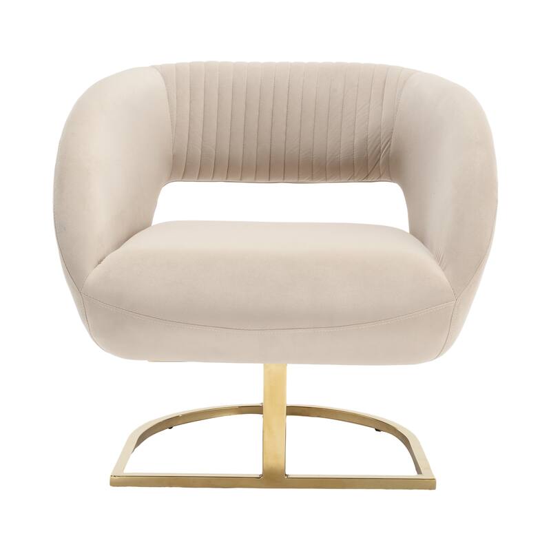 Upholstered Tufted Living Room Chair