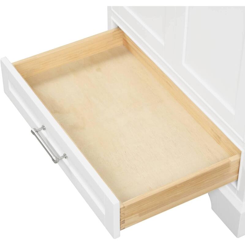 Blossom Copenhagen 30" Solid Wood Bathroom Vanity w/ Marble Top & Sink