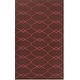 preview thumbnail 1 of 4, Hand-woven Pink Yehren Wool Area Rug - 8' x 11' - 8' x 11' Brown - 8' x 11' - Rectangle