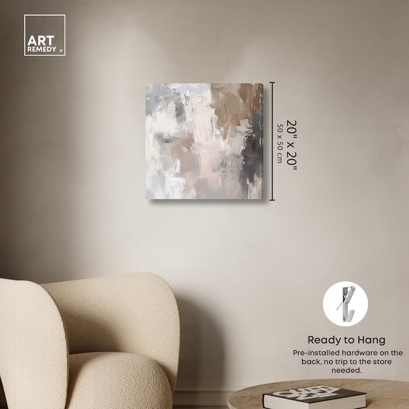 Faded Textured II Canvas by Art Remedy, Gallery Wrapped