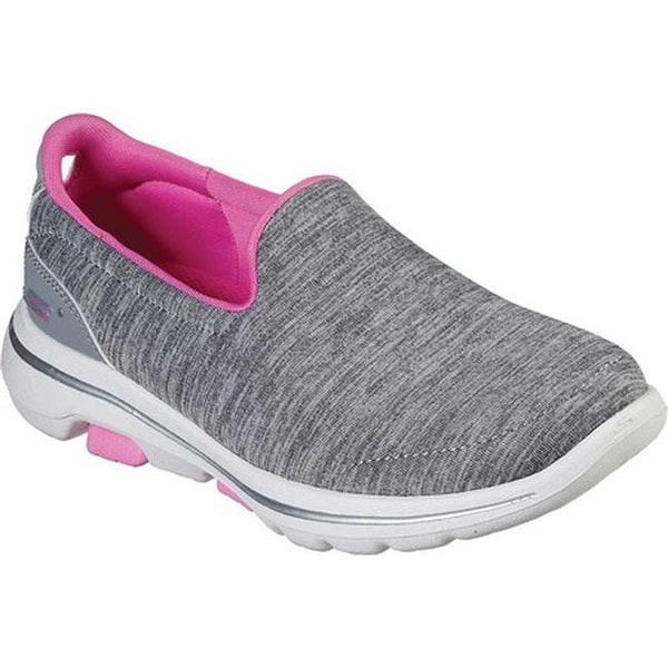 skechers girls' gowalk lightweight slip on sneaker