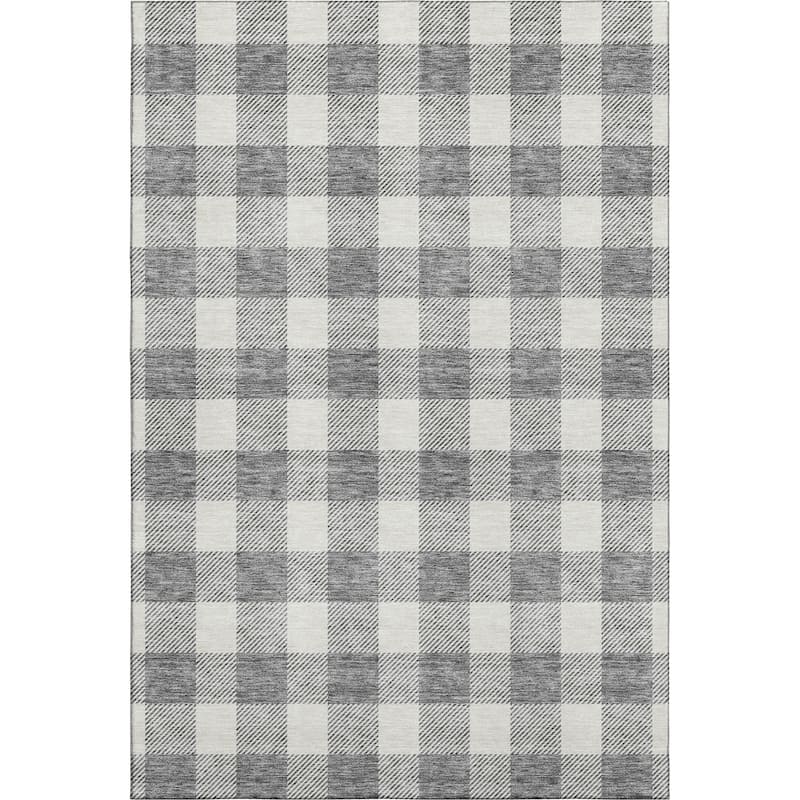 Premium Washable Super Soft Plaid Mayfield Rug